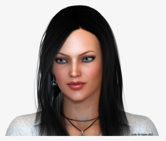 I"m Doing Some More Work On Our New Brunette Girl - Girl, HD Png Download, Free Download