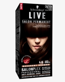 Live Salon Permanent 46 Sweet Brunette - Blond, HD Png Download, Free Download