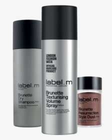 Label M Brunette Texturising Volume Spray, HD Png Download, Free Download