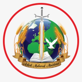 Logo Image - Globe With Bible Logo, HD Png Download, Free Download