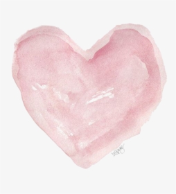 #ftestickers #watercolor #heart #pinkheart #pinkstickers, HD Png Download, Free Download