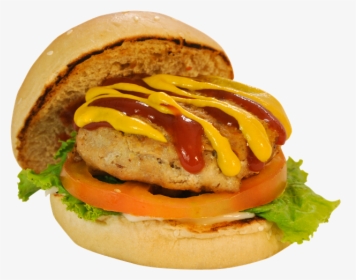 Chicken Turkey Burger Quarter Pounder At Taters Davao - Cheeseburger, HD Png Download, Free Download