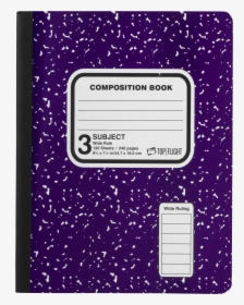 Top Flight Composition Book, HD Png Download, Free Download