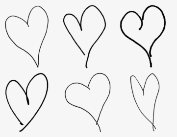 Hand Drawn Heart Png - Transparent Background Hand Drawn Heart Png, Png Download, Free Download