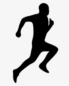 Transparent Runner Silhouette Png - Male Runner Silhouette, Png Download, Free Download