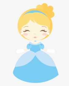 Collection Of Free Cinderella - Cute Baby Cinderella Cartoon, HD Png Download, Free Download