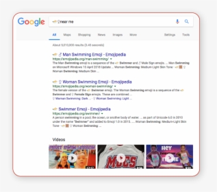 Google Searching With Emojis - Google, HD Png Download, Free Download