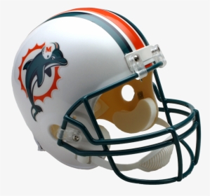 Miami Dolphins Vsr4 Replica Throwback Helmet - New England Patriots Throwback Helmet, HD Png Download, Free Download