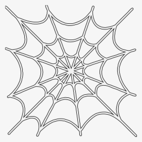 Drawn Spider Web Illustration Png - Spider Man Web Drawing, Transparent Png, Free Download