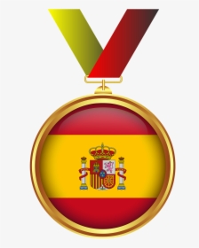 Medal Gold Tape Free Picture - Spain Flag, HD Png Download, Free Download