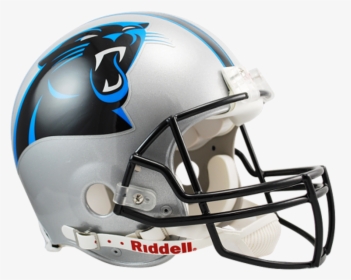 Panthers Vsr4 Authentic Helmet - Nfl Helmets Panthers, HD Png Download, Free Download