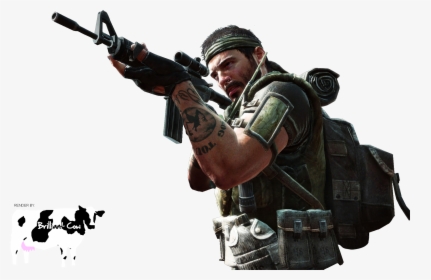 Bo2 Sniper Character Brand - Call Of Duty Png, Transparent Png, Free Download