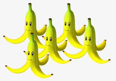 Banana Clipart Birthday - Mario Kart Banana Bunch, HD Png Download, Free Download