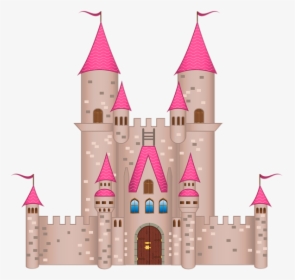 Pink Castle Png Clipart Image Clip Art - Castle Clipart Png, Transparent Png, Free Download