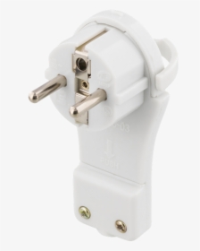 Plug In Deltaco Flat, White / Gt 184"   Title="plug - Adapter, HD Png Download, Free Download