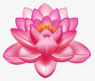 Lotus Flower Vector - Lotus Clipart, HD Png Download, Free Download