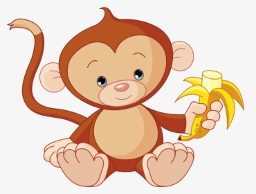 Gorilla Ape Chimpanzee - Baby Monkey Clip Art, HD Png Download, Free Download
