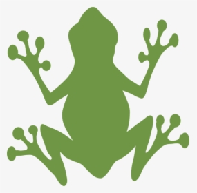 Frog Silhouette Green, HD Png Download, Free Download