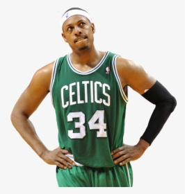 Paul Pierce Png - Paul Pierce Celtics Jersey, Transparent Png, Free Download