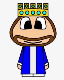 King, Crown, Big Eyes, Cartoon Person - Prisoners Cartoon, HD Png Download, Free Download