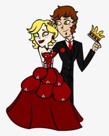 Collection Of And - Prom King And Queen Clipart, HD Png Download, Free Download