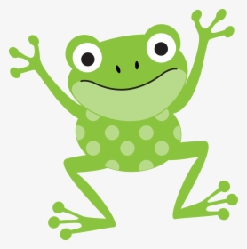 Green Frog Clipart Fat Frog - Cute Frog Clip Art, HD Png Download, Free Download