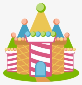 Candy Castle Clipart 2 By Felicia - Candyland Clipart, HD Png Download, Free Download