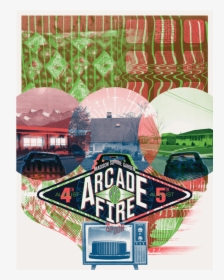 Madison Square Garden - Arcade Fire Tour Poster, HD Png Download, Free Download