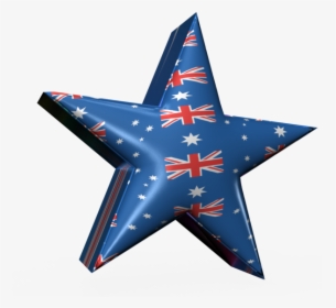 3d Plastic Australian Star - Star, HD Png Download, Free Download