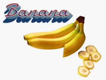Banana Png Clipart Saba Banana- - Saba Banana, Transparent Png, Free Download