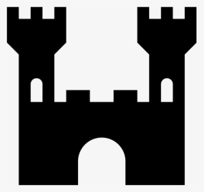 Transparent Castle Simple - Castle Icon Png, Png Download, Free Download