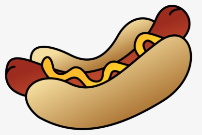 Food,hot Dog,hamburger - Clipart Hot Dog, HD Png Download, Free Download