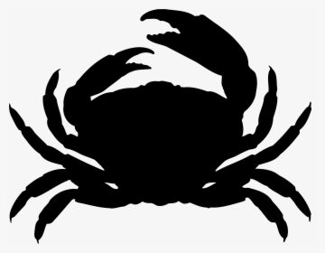 Crab Silhouette Png, Transparent Png, Free Download