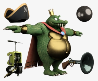 Download Zip Archive - Smash Ultimate King K Rool, HD Png Download, Free Download