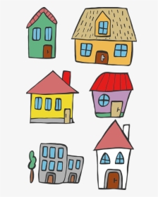 House, Building, Cartoon, Architecture, Facade, City - Dibujos Animados De Arquitectura, HD Png Download, Free Download