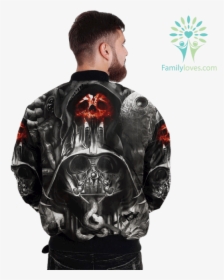 Scary Death Skull Over Print Jacket %tag Familyloves - Wear Australian Army Dog Tags, HD Png Download, Free Download