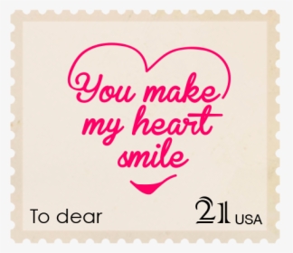 #stamp #love #heart #red #hearts#daddybrad80 #daddybrad - Briefmarken, HD Png Download, Free Download