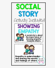 Social Story About Showing Empathy - Cartoon, HD Png Download, Free Download