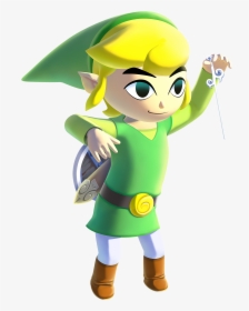 Link Png Zelda - Zelda Wind Waker Hd Link, Transparent Png, Free Download