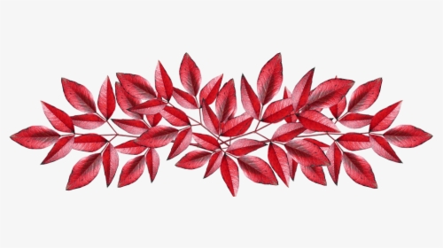Leaves, Autumn, Fall, Bamboo, Nandina, Cut Out - Transparent Pink Autumn Png, Png Download, Free Download