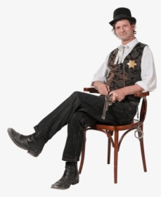 Transparent Man Sitting In Chair Png - Sitting, Png Download, Free Download