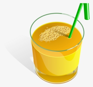 Lemonade Clipart Empty Juice Glass - Glass Of Juice, HD Png Download, Free Download