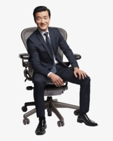 Eqt Partners, Munich - Man On Chair No Background, HD Png Download, Free Download