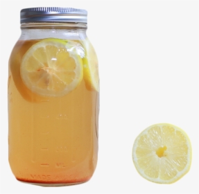 Orange Drink Lemonade Mason Jar - Domaine De Canton, HD Png Download, Free Download