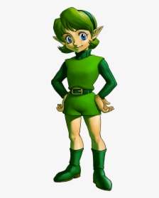 Https - //static - Tvtropes - - Ocarina Of Time Saria, HD Png Download, Free Download