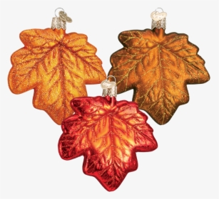 Old World Christmas Maple Leaf Ornaments - Leaf, HD Png Download, Free Download