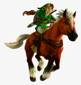 Zelda Ocarina Of Time Png - Link Legend Of Zelda Ocarina Of Time 3d, Transparent Png, Free Download
