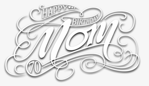 Happy Birthday Mom Png - Happy Birthday Mother Logo, Transparent Png, Free Download