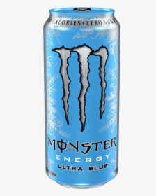 Monster Ultra Energy Drink, Blue, 16 Fl Oz, 4 Count - Monster Ultra Sunrise, HD Png Download, Free Download