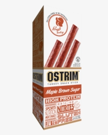Ostrim Turkey Maple Brown Sugar Snack Sticks"  Class="lazyload - Chocolate, HD Png Download, Free Download